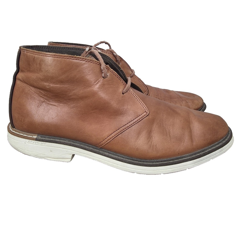 Cole Haan Zerogrand Chukka Boots Mens‎ 11 M Brown Leather The Go To Lightweight